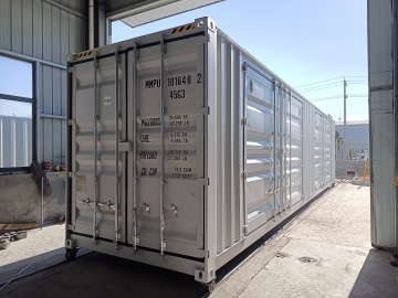 40ft open side shipping container